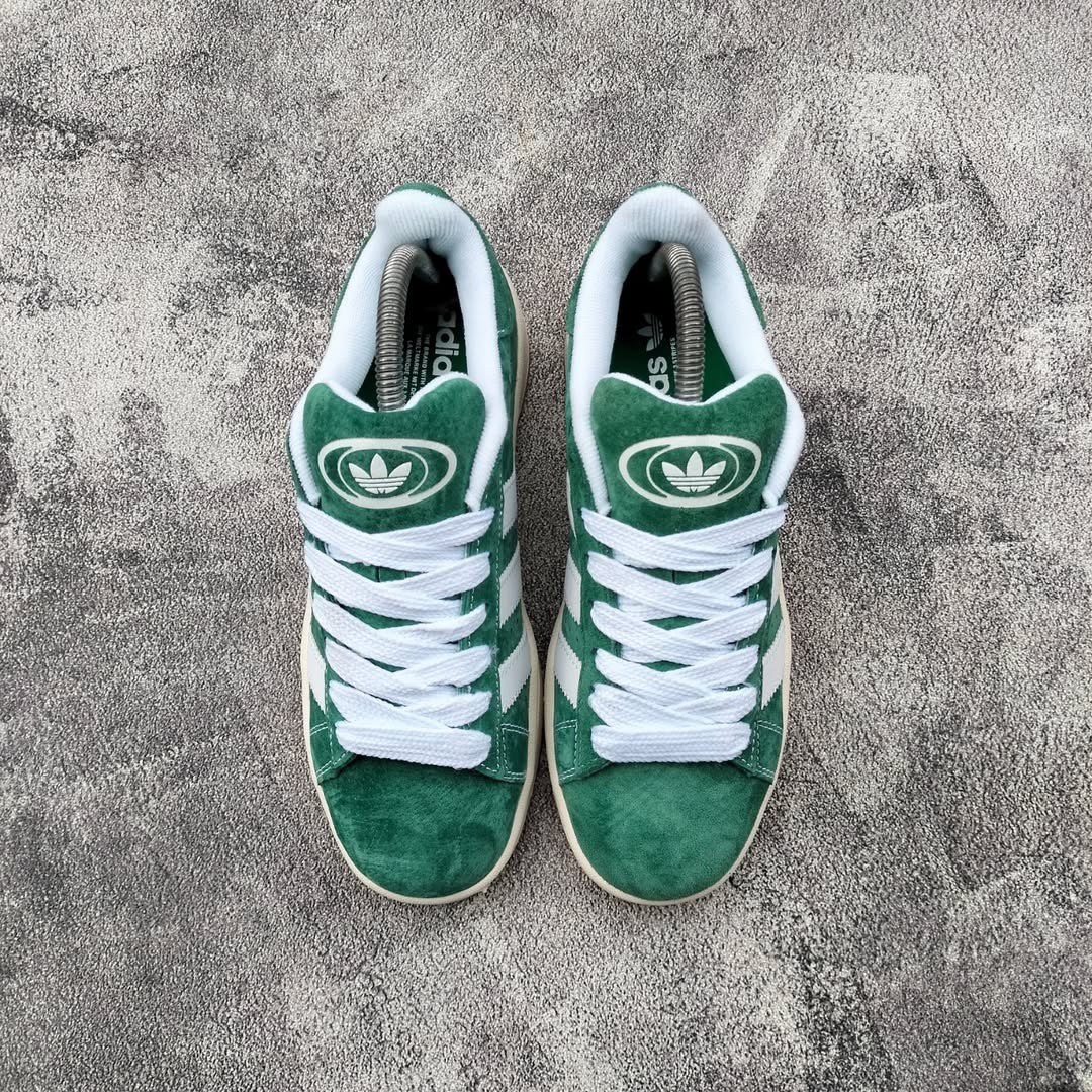 Adidas campus verte et blanche