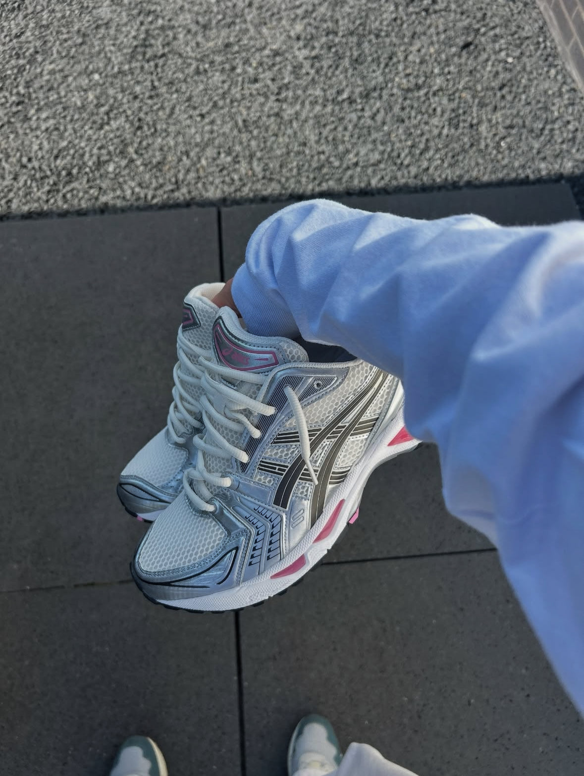 Asics Gel Kayano 14 Rose et Gris