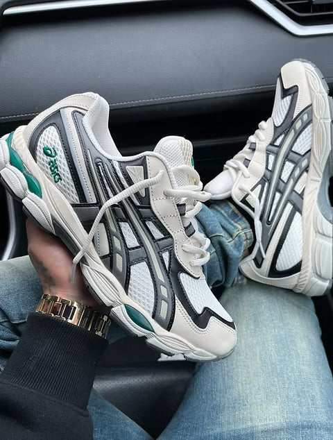 Asics Gel Nyc 2055 Beige Gris Vert