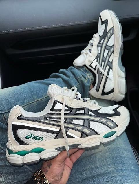 Asics Gel Nyc 2055 Beige et Vert