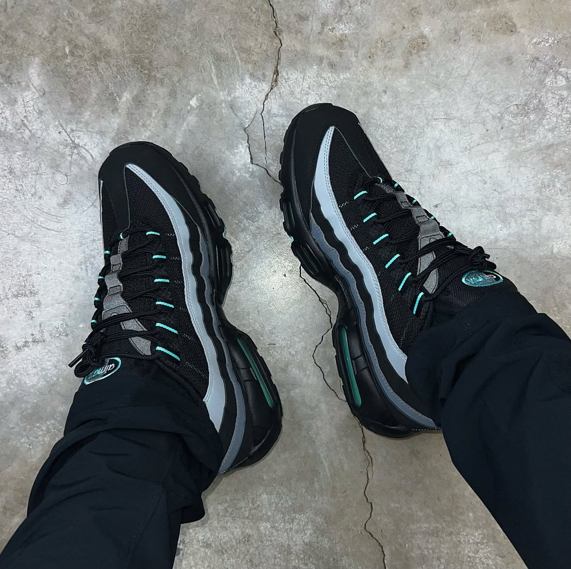 Nike Air Max 95 Noir Turquoise
