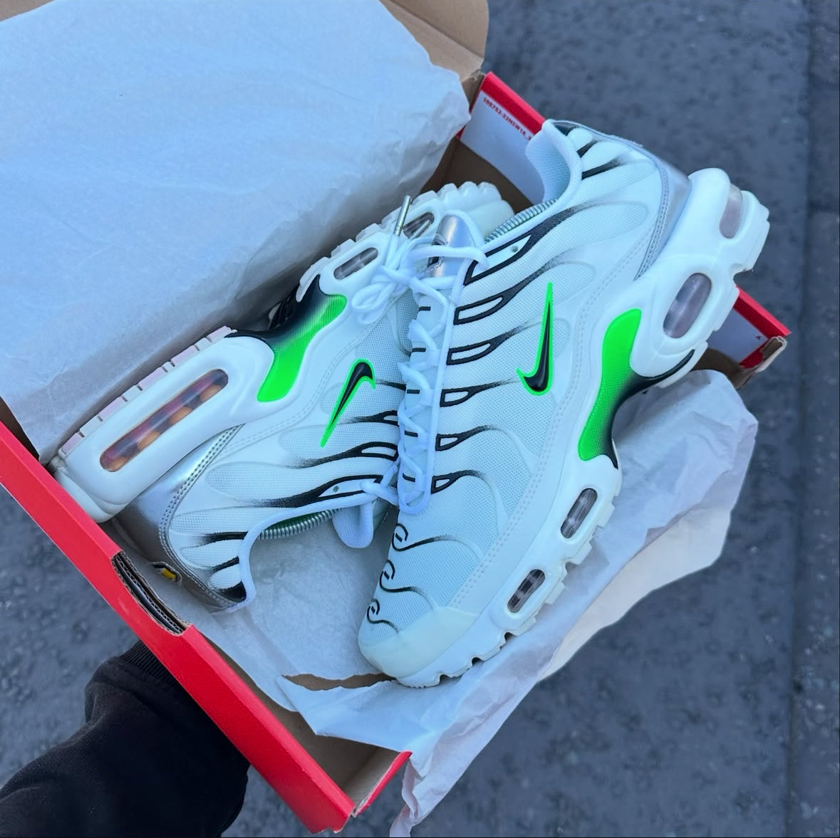 Nike Air Max Plus Tn Blanc Vert