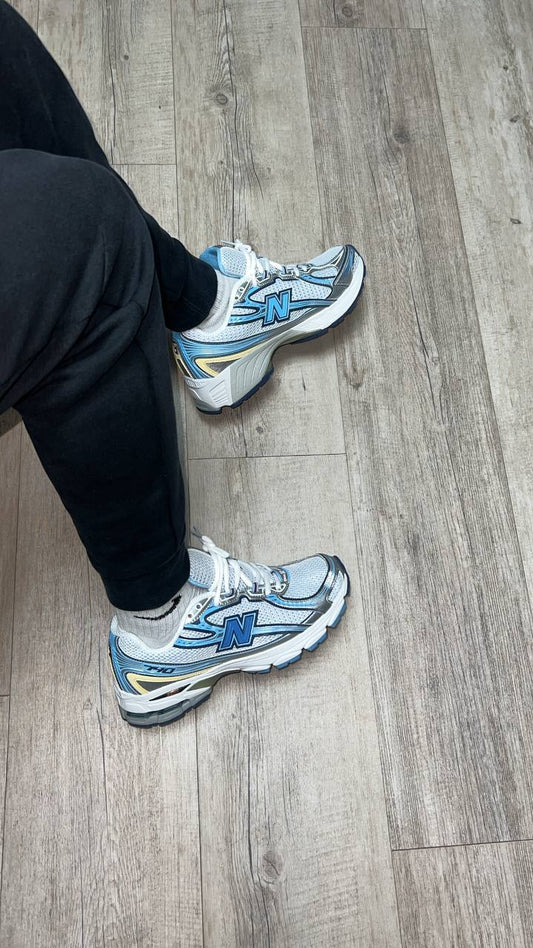 New balance 740 bleu blanc