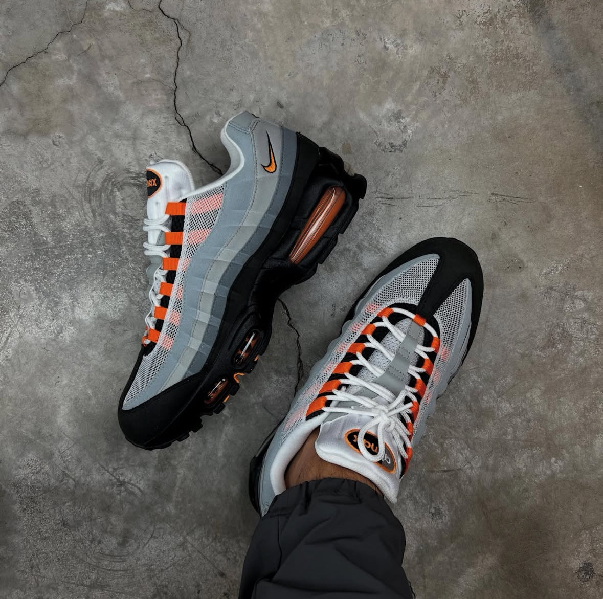 Nike Air Max 95 OG Big Bubble Bright Mandarin