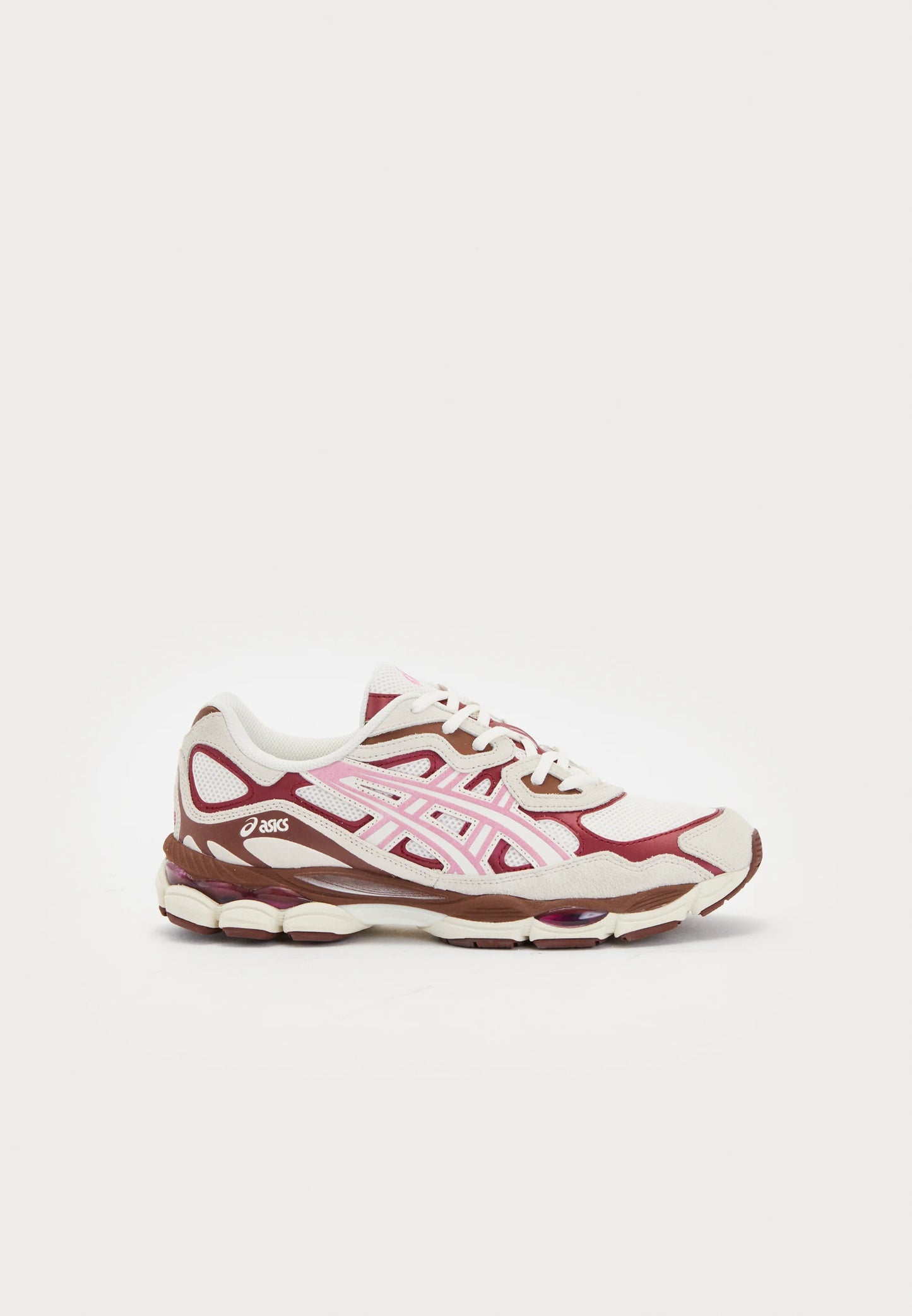 asics gel nyc Cream sweat pink